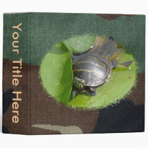 Baby Painted Turtle Binder