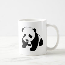 Baby Panda cub crawling towards you Coffee Mug