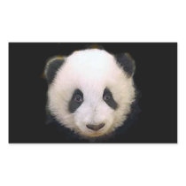 Baby Panda Heart Sticker