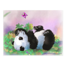 Baby Panda Postcards