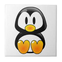 baby penguin tux tile