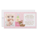 Baby Photo Announcement Custom Photo Card