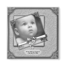 Baby Photo Birth Announcement Magnets