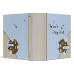 Baby Photo Book with Airplanes Binder