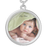 Baby Photo Keepsake Necklace
