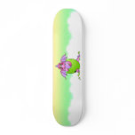 Baby Pink Dragon Cracked Egg Starry Sky Skateboard