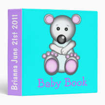 Baby Polar Bear 3-Ring Binder/Album