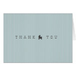 Baby Pram Stripes Cards