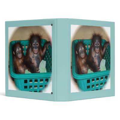 Baby Primate Sleepover Binders by Rebecca_Reeder