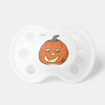 Baby Pumpkin Halloween Pacifier