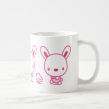 BABY RABBIT 001 : mugcup コーヒーマグ