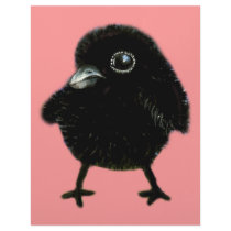 Baby raven letterhead template