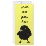 Baby raven rack cards