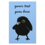 Baby raven custom stationery
