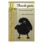 Baby raven customized stationery