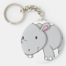 Baby Rhino Key Chains