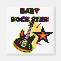 Baby Rock Star T-shirts and Gifts Refrigerator Magnet