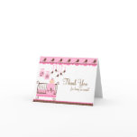 Baby Room Pink Thank You Note Card