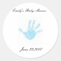 Baby Round Sticker