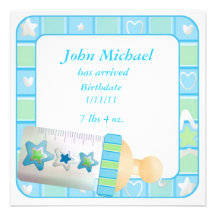Baby 's Announcement