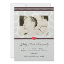 Baby Safari ::  Photo Birth Announcement
