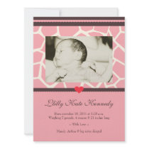 Baby Safari ::  Photo Birth Announcement