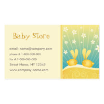 Baby Shop Business Card Template