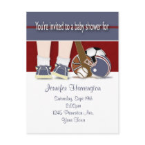 Baby Shower All Sports Invitation Template Postcards
