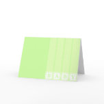 Baby Shower Blocks Cards