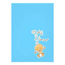 Baby shower (boy) custom invitations