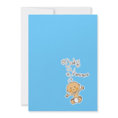 Baby shower (boy) custom invitations by jsoh