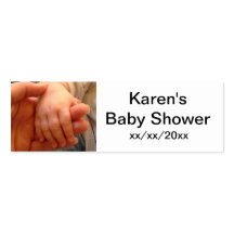 Baby Shower Business Card Template