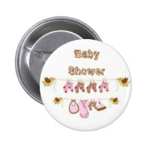 Baby Shower Button