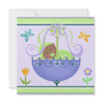 Baby Shower Custom Invitation Ethnic