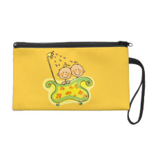 Baby shower for baby twins wristlet purses