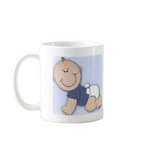 Baby shower for boy mug