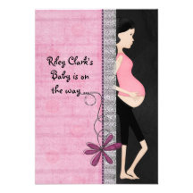 Baby Shower for Expectant Mom Personalized Invite