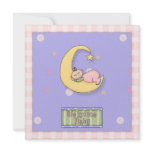 Baby Shower Girl Decorative Design Personalized Invitation