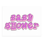 Baby Shower Girl Post Card