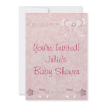Baby Shower - Girl  - Scrapbook Invitation