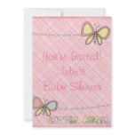 Baby Shower - Girl  - Scrapbook Invitation