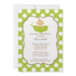 Baby Shower Invitation Little Pea Pod Girl