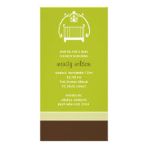 Baby Shower Invitation Picture Card