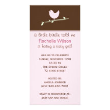 Baby Shower Invitation Picture Card