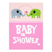 Baby Shower Invitation-Pink