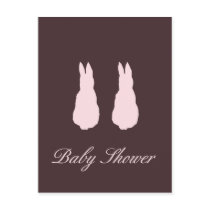 Baby Shower Invitation Postcard