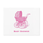 Baby Shower Invitation Postcard