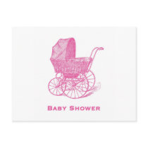 Baby Shower Invitation Postcard
