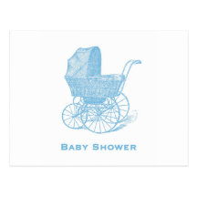 Baby Shower Invitation Postcard