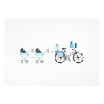 Baby Shower Invitation - Twins